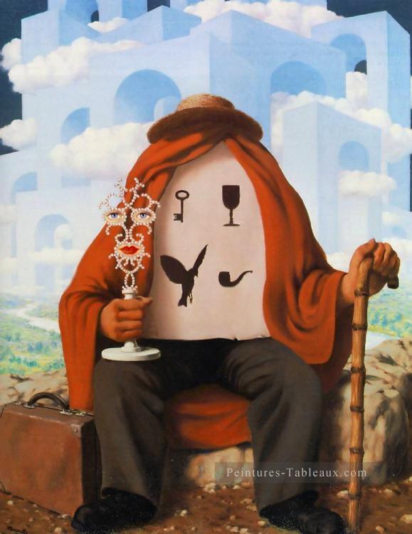 解放者 1947 ルネ・マグリット油絵